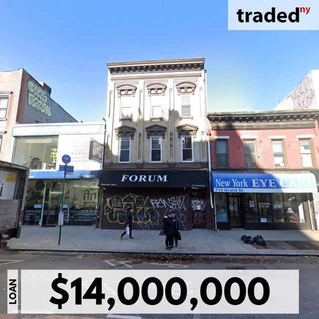 Valley National Bank Provides $14M Construction Loan For Mixed-Use Property In Williamsburg, Brooklyn