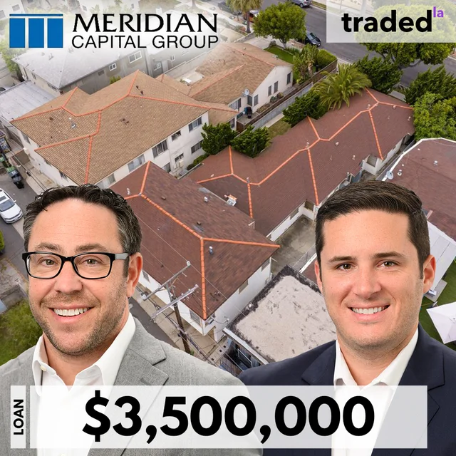 Meridian Capital Group Secures $3.5M Refinance Loan For Multifamily Properties In Santa Monica