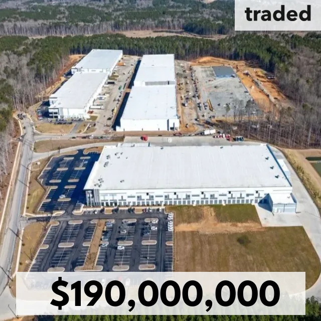 JLL Income Property Trust Acquires West Raleigh Distribution Center From Beacon Partners For $190M