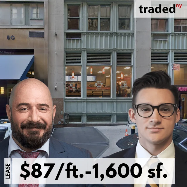 Saddeq Al Assaidi Leases Retail Space At 80 John St. In Financial District