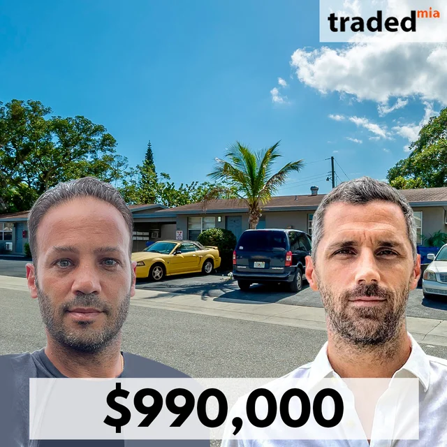 Alejandro Gershanik & Maximiliano Pavlovsky Acquire Multifamily Property In Riviera Beach For $990,000