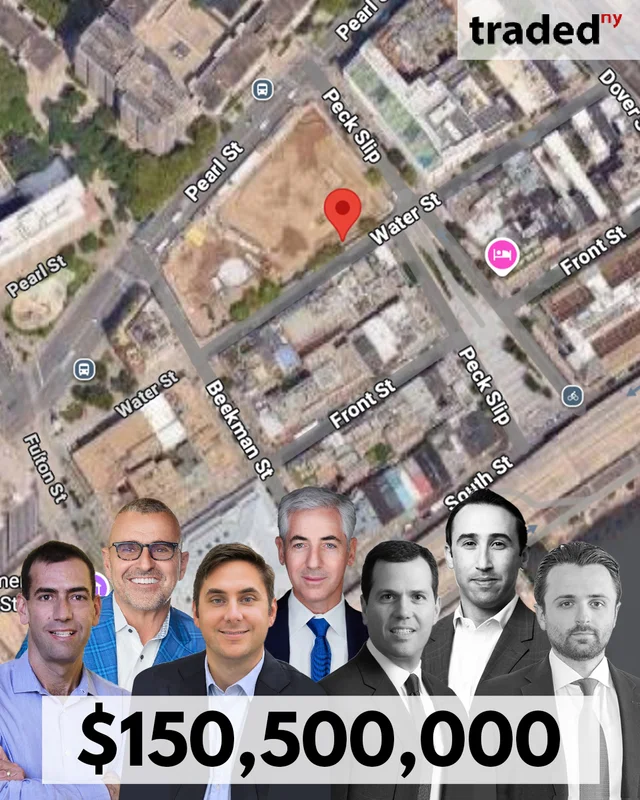 Nicholas Silvers & Dov Barnett Of Tavros Capital Acquire Land At 250 Water Street For $150.5M