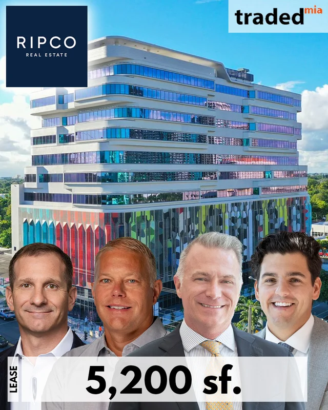 Ripco Real Estate Signs Three-Year Lease For 5200 Square Feet At The Gateway In Wynwood