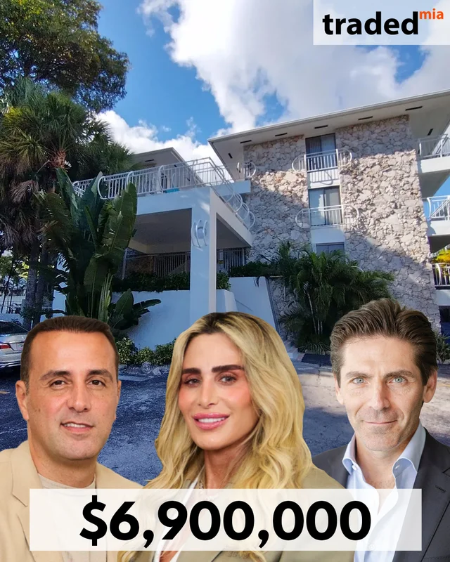 Camilo Miguel Jr. Of Mast Capital And Isaac Toledano & Liat Toledano Of BH Group Acquire 7 Units For $6.9M In Coconut Grove