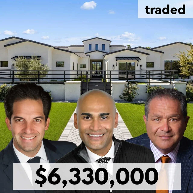 6526 North 66th Place In Paradise Valley, AZ Sold For $6.33M With Buyer's Reps Dinesh Wilson & Frank Aazami