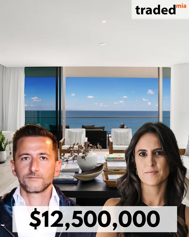 Ethan Assouline & Ruthie Assouline Of Douglas Elliman Represent Both Sides In $12.5M Bal Harbour Condo Sale