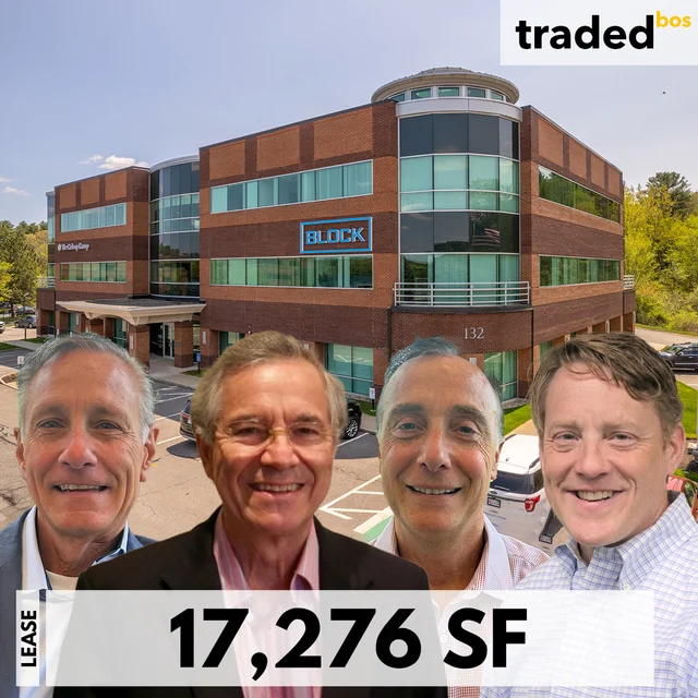 Block Engineering Leases 17,276 Square Feet Office Space At 132 Turnpike Road Southborough