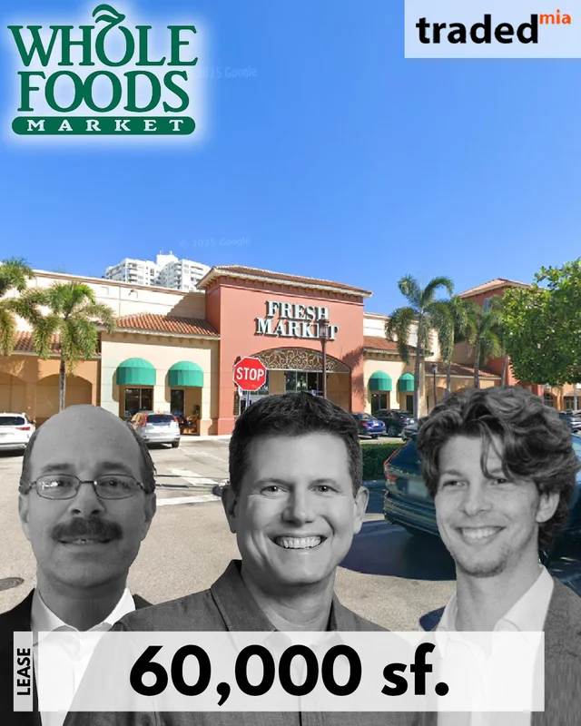 Whole Foods Signs 20-Year Lease For 60000 SF Retail Space At Aventura Town Plaza