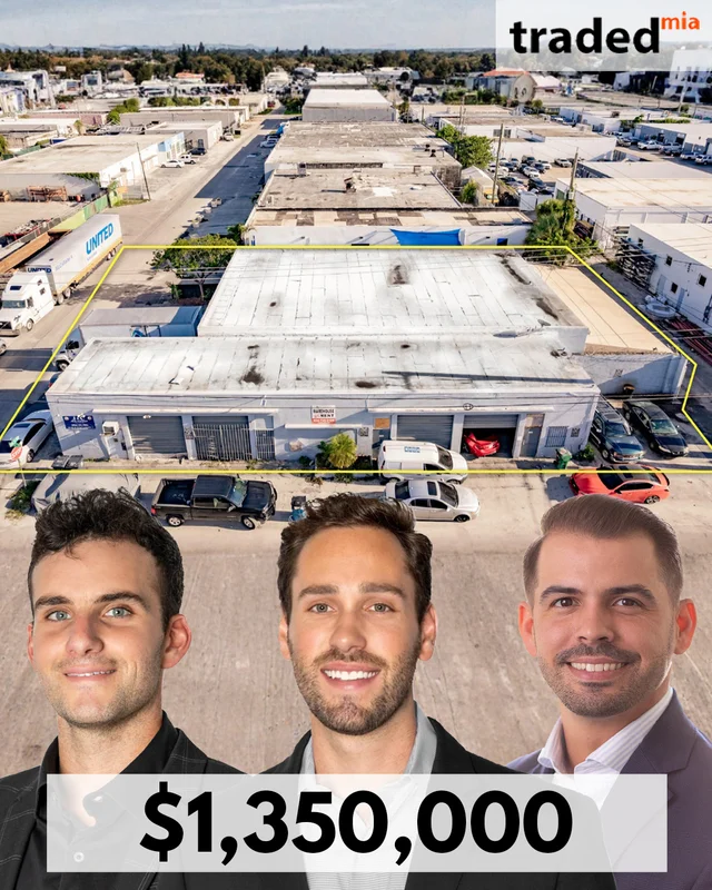 Jose Breindembach Purchases Industrial Asset In Fort Lauderdale For $1.35M With Luis Guevara As Buyer's Rep