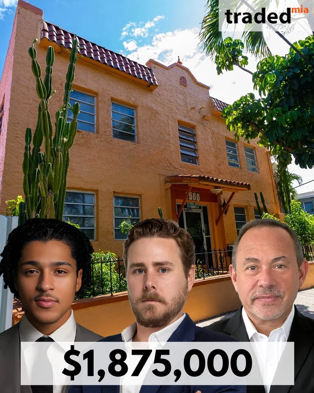 Robin Chicly Purchases Multifamily Asset In Miami From Arnaldo Perez For $1.875M