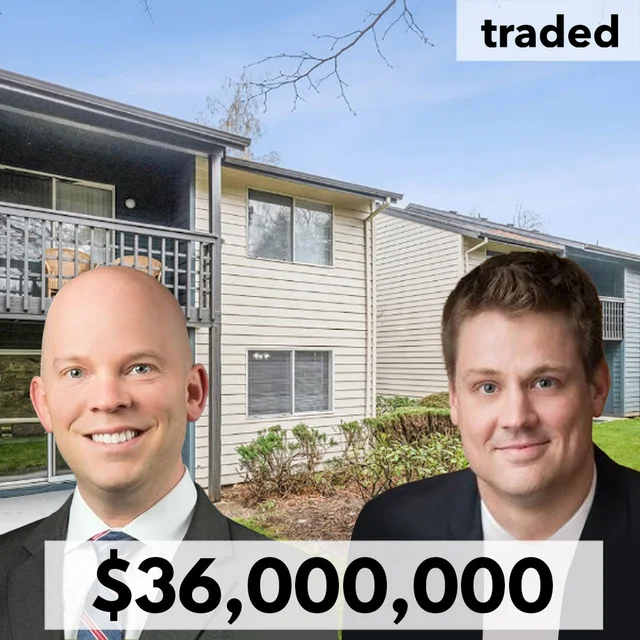 CBRE Brokers Josh McDonald, Joe Nydahl, And Phil Oester Sell 144-Unit Multifamily Property For $36M In Portland, Oregon