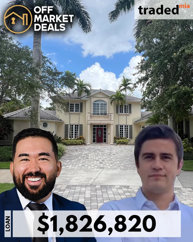 Gustavo Cepeda Secures $1.83M Bridge Loan From Off Market Funding For 1202 Breakers West Boulevard