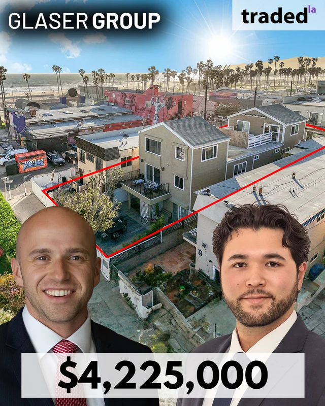 Greg Gahm Purchases Venice Multifamily From Glenn Hickerson For $4.225M With Brokers Jake Glaser & Spencer Chan