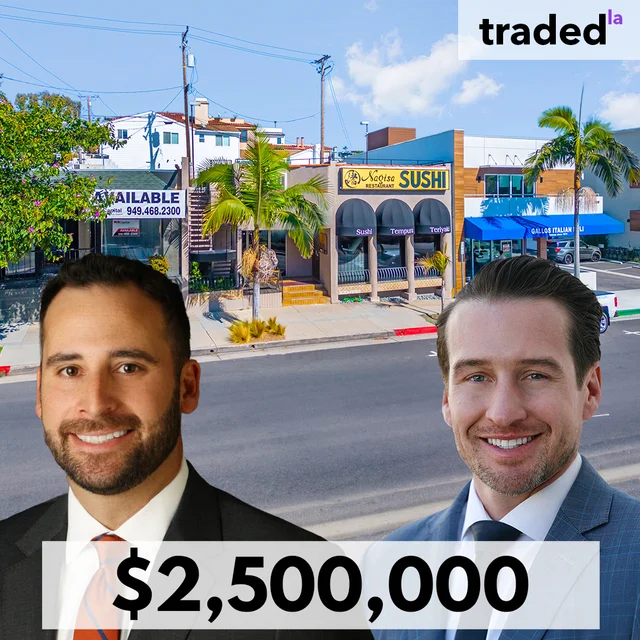 Buddy Molway Acquires Retail Property In Corona Del Mar For $2.5M With Brokers James Lehigh & Nathan Holthouser