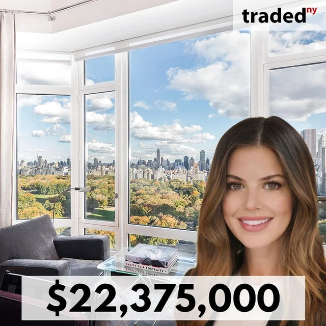 Douglas Elliman Sells Condo At 15 Central Park West, Upper West Side For $22.4M