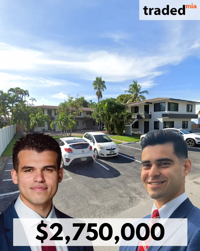 Hernan Rey Acquires Multifamily Asset From Richard Lakin In Fort Lauderdale For $2.75M