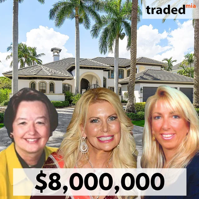 Lou C. Bachrodt III & Irena Lenner Acquire Denise Rizzuto's Boca Raton Single Family Home For $8M