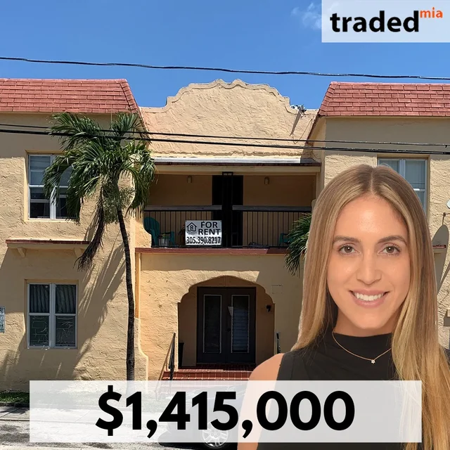 Andres Pinate & Nicolas Vila Acquire Little Havana Multifamily For $1.4M