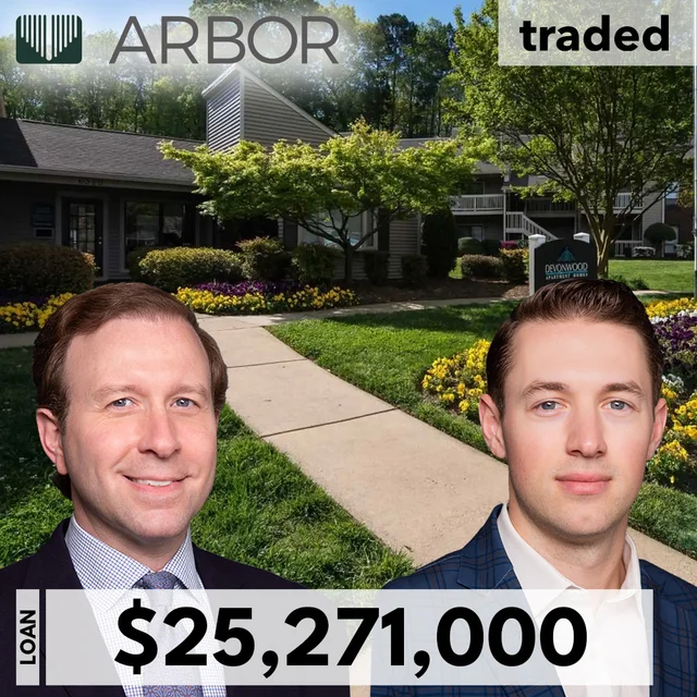 Arbor Realty Trust Provides $25.27 Million Refinance Loan For 296-Unit Multifamily Asset In Charlotte