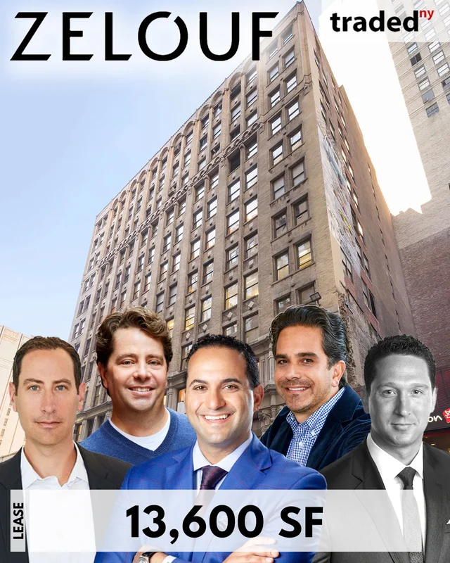 Zelouf International Signs 10-Year Lease For 13,600 Square Feet At 209 West 38th Street
