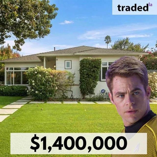 Chris Pine Acquires Valley Village SFR For $1.4M With Coldwell Banker Brokers