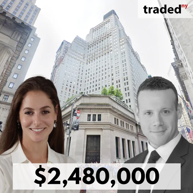 Nicole Fishman & Dustin Crouse Facilitate $2.48M Sale Of Condo On 15 Broad Street
