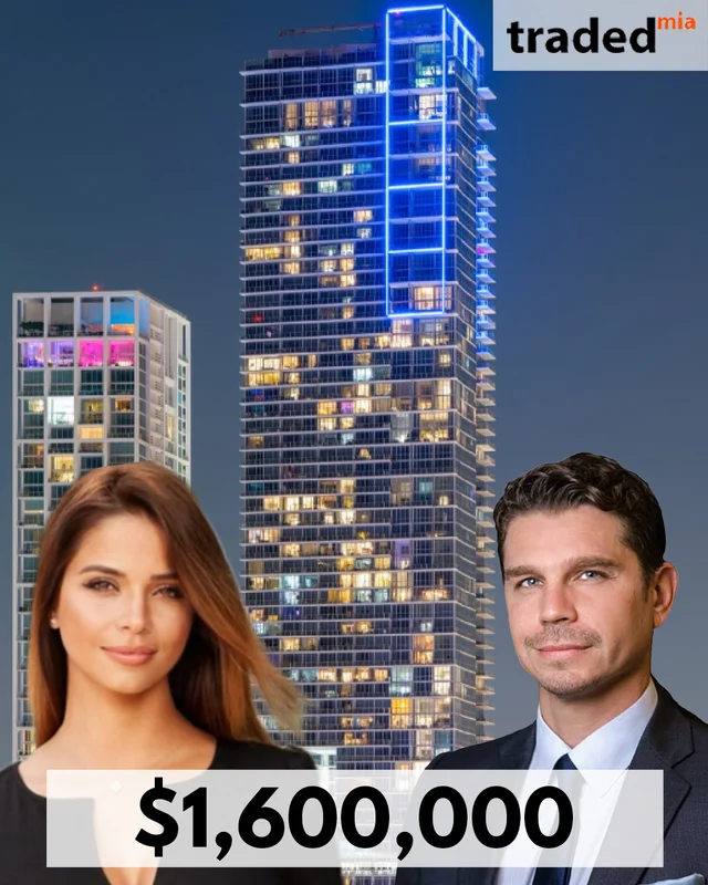 David Torres Purchases Condo From Michael Cunningham For $1.6M At 1100 Biscayne Boulevard