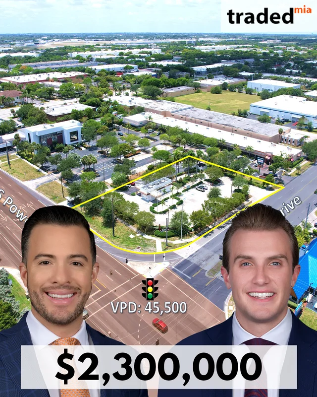 Paul Fazio Sells Development Site In Pompano Beach For $2.3M With Brokers Jonathan De La Rosa & Matthew Albregts