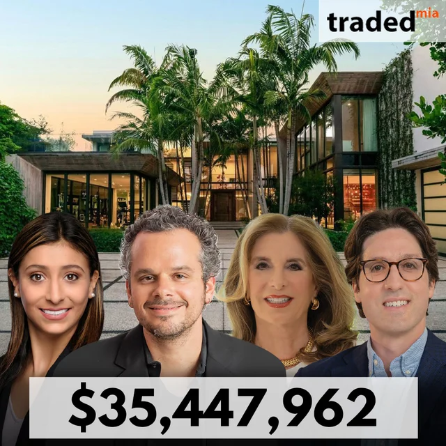 Berkshire Hathaway HomeServices Represents Buyers David Hunt Solomon And Jacqueline Oliva In $35.45M Sale