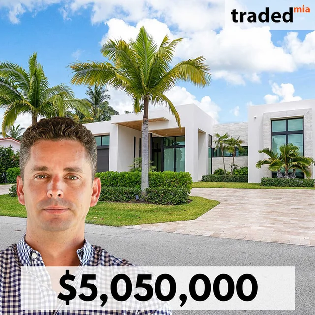 Jonathan Postma Of Coldwell Banker Acquires SFR On Spanish River Road In Boca Raton For $5.05M