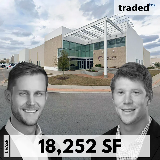 Peyton Poynter & Brooks Benkendorfer Facilitate Lease At 3813 Helios Way, Pflugerville