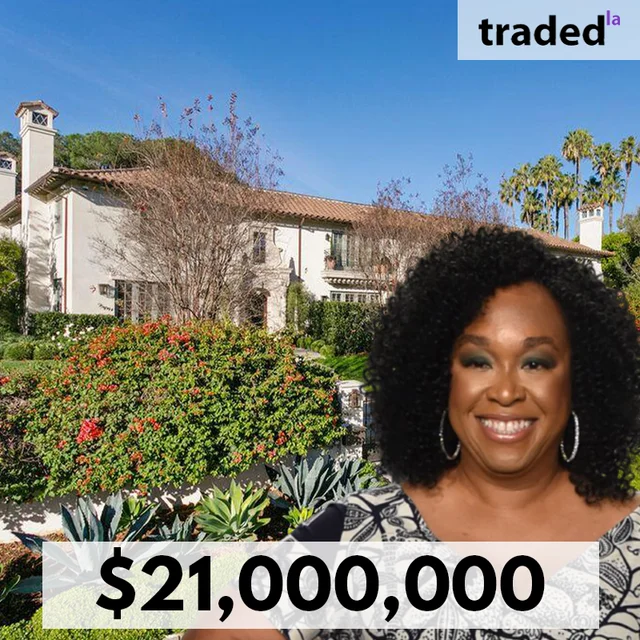Shonda Rhimes Sells Hancock Park SFR For $21M With Berkshire Hathaway And Douglas Elliman Brokers