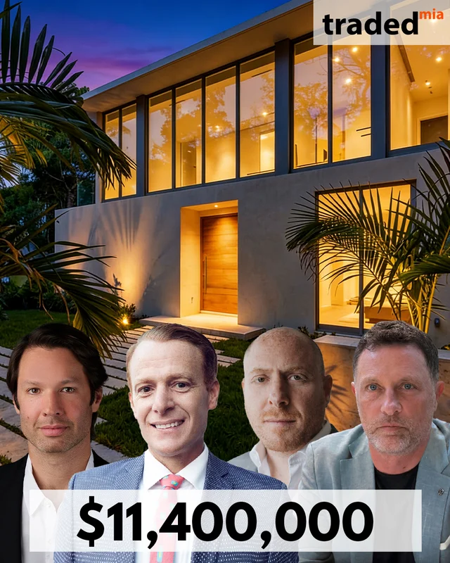 Vincent Berchem Purchases Single Family Home From Samuel Bissu In Miami For $11.4M