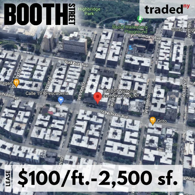 Pizza Hut Leases Retail Space At 1588 Saint Nicholas Avenue In New York City