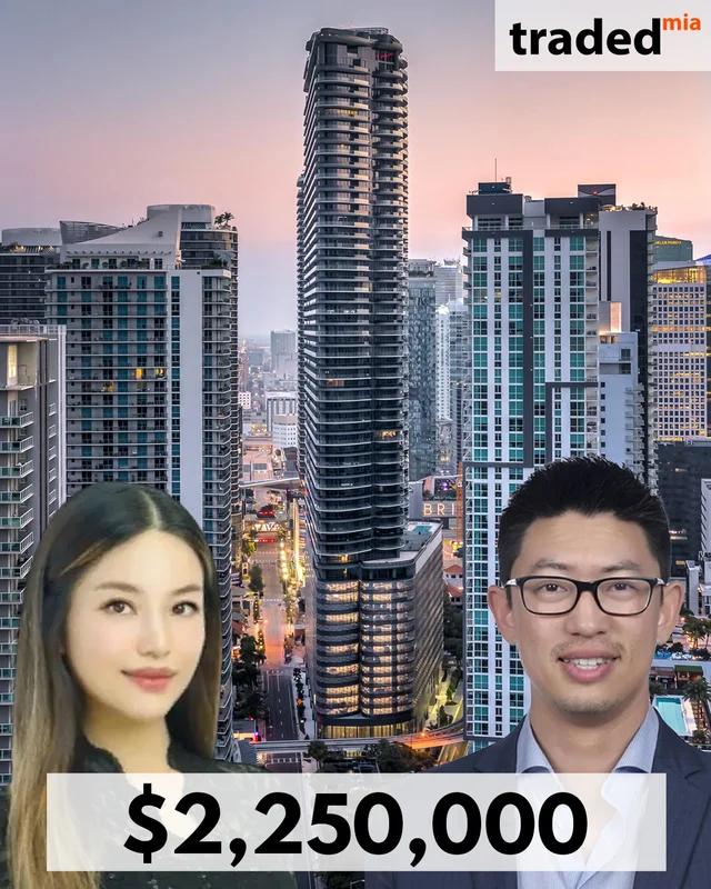 Tanya Chen Purchases Condo At 1000 Brickell Plaza For $2.25M With Assistance From Tiffany Jin