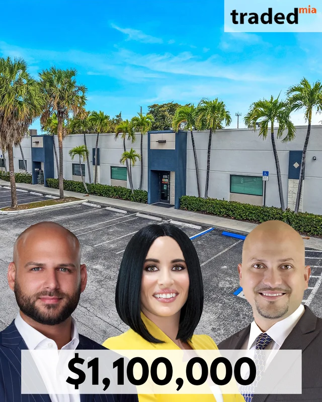 Hecto Fuente Acquires Industrial Property In Doral For $1.1 Million With Brokers Bobby Berrido And Ariel Diaz