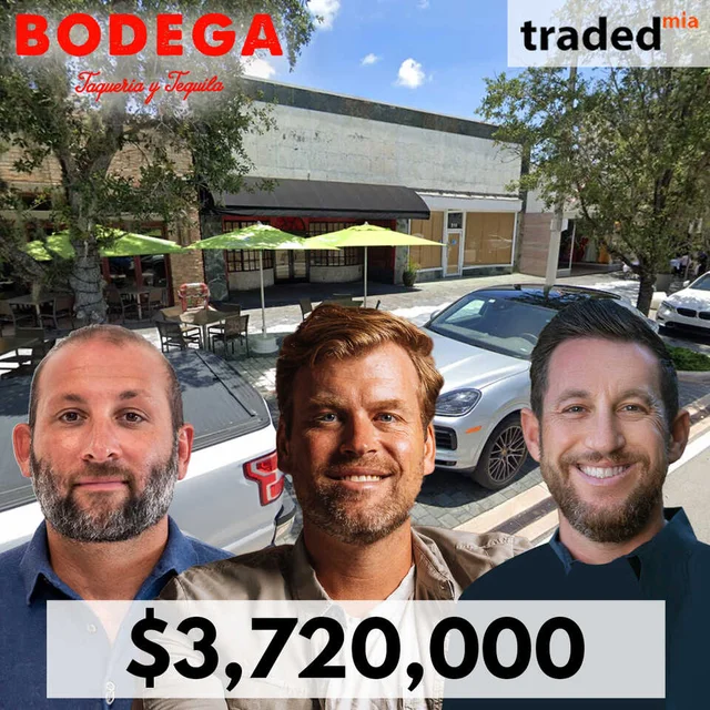 Keith Menin And Jared Galbut Acquire Retail Property On Miracle Mile In Coral Gables For $3.72M
