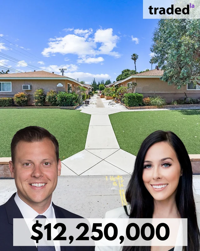 Dan Blackwell & Amanda Fielder Of CBRE Broker $12.25M Sale Of Multifamily Properties In La Habra