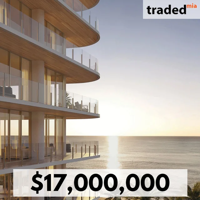 Multiplan REAM Sells Oceanfront Condo At Ocean House Surfside For $17 Million With Sharon Beck & Mauricio Umansky