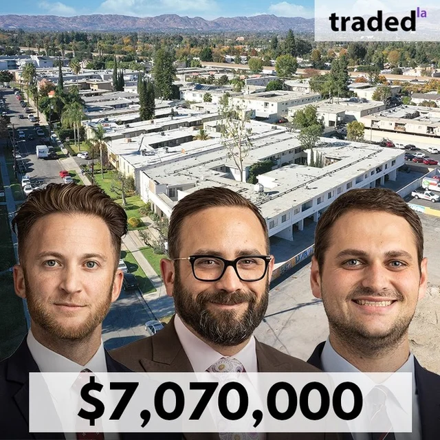Tarzana Multifamily Property Sold For $7.07M With Brokers Mike Hanassab, Elliot Hassan, And John Katnik