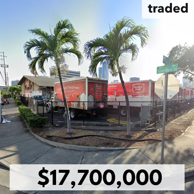 Tradewinds Capital LP Acquires Industrial Properties In Honolulu For $17.7 Million From Twenty Lake Holdings