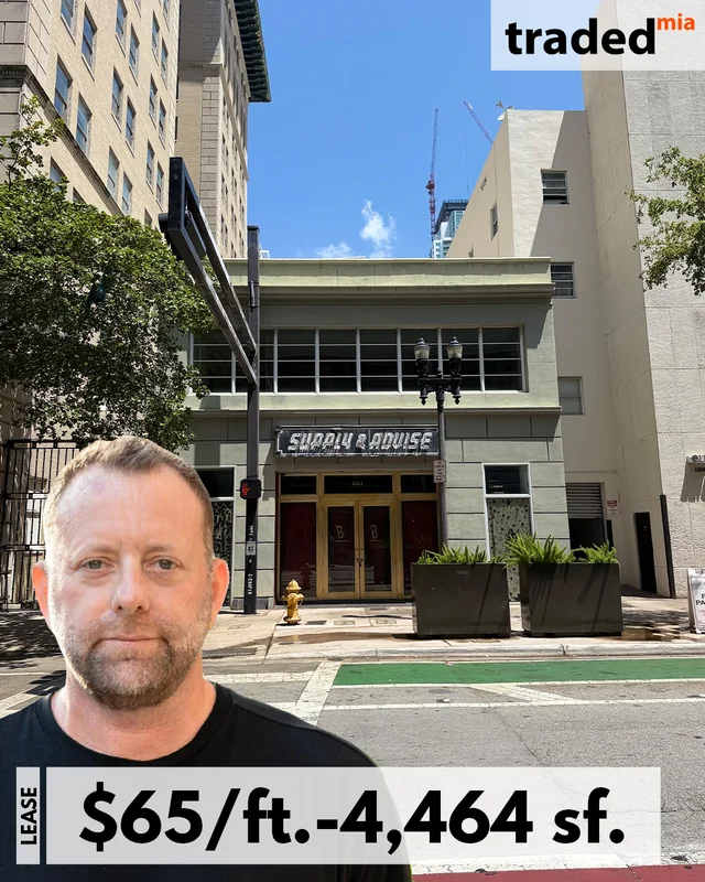 Eyal Albert Leases Retail Space To Amir Ben Zion For Bardot In Miami At $65/ft