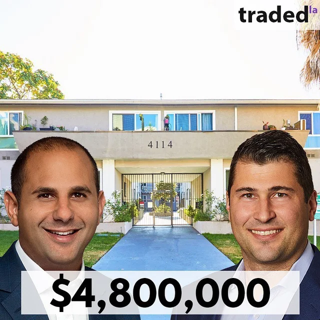 Neema Ahadian & Leo Laterza Broker Multifamily Sale In Koreatown For $4.8M