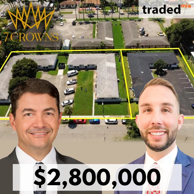 7 Crowns Acquires Miami Multifamily From Cesar Alvarez For $2.8M