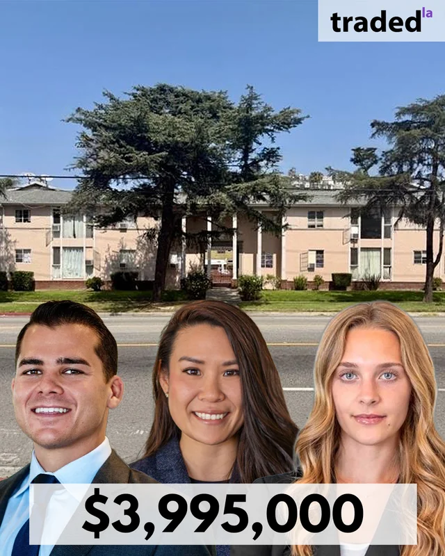 4141 Los Feliz Boulevard Multifamily Sold For $3,995,000 With Seller's Rep CBRE