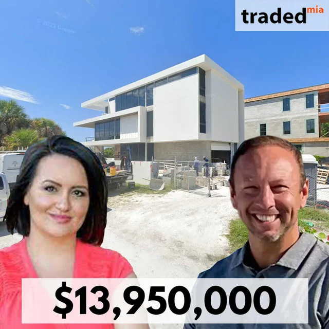 Sarasota Beachfront Property Sold For $13.95M With Buyer's Rep Natasha Shevchuk & Seller's Rep Charles Buky