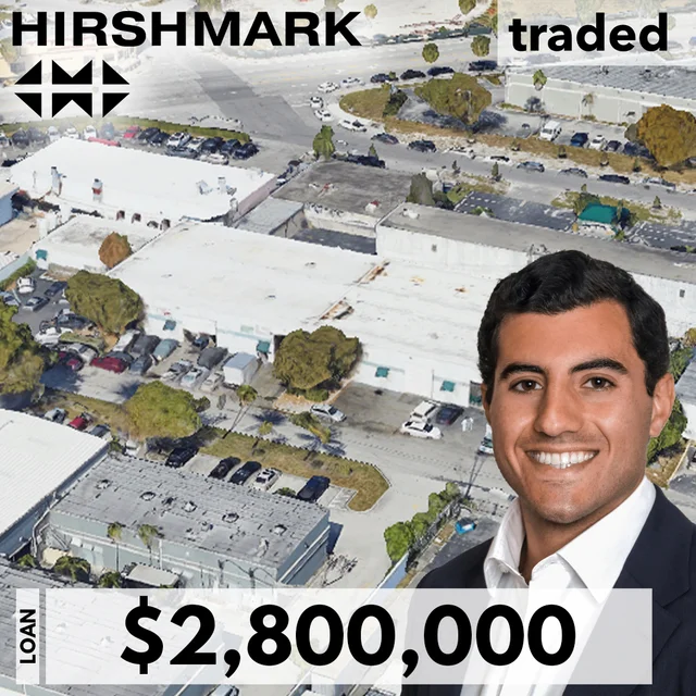 Hirshmark Capital Provides $2.8M Acquisition Loan For Industrial Asset In Miami
