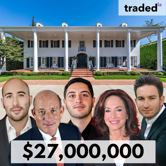 Lilly Tartikoff & Bruce Karatz Sell Beverly Hills Home For $27 Million With Drew Fenton As Seller's Representative