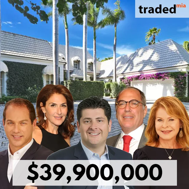 Warren And Allison Kanders Sell Palm Beach Single Family Home For $39.9M