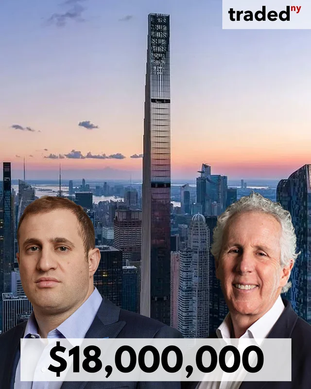88 Keys LLC Acquires Condo From Michael Stern And Kevin Maloney For $18M In Manhattan